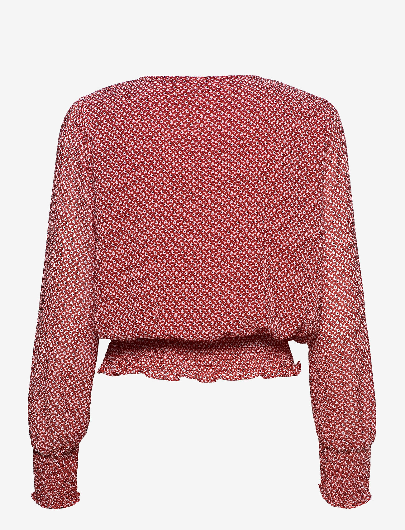 Michael Kors - MINI 60S FLRL SMOCK TOP - crimson - 1