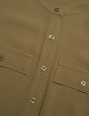 Michael Kors - SAFARI PULL-OVER SHIRT - long-sleeved shirts - smoky olive - 2