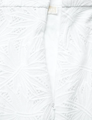Michael Kors - PALM EYLT RFLE MINI SKIRT - korta kjolar - white - 2