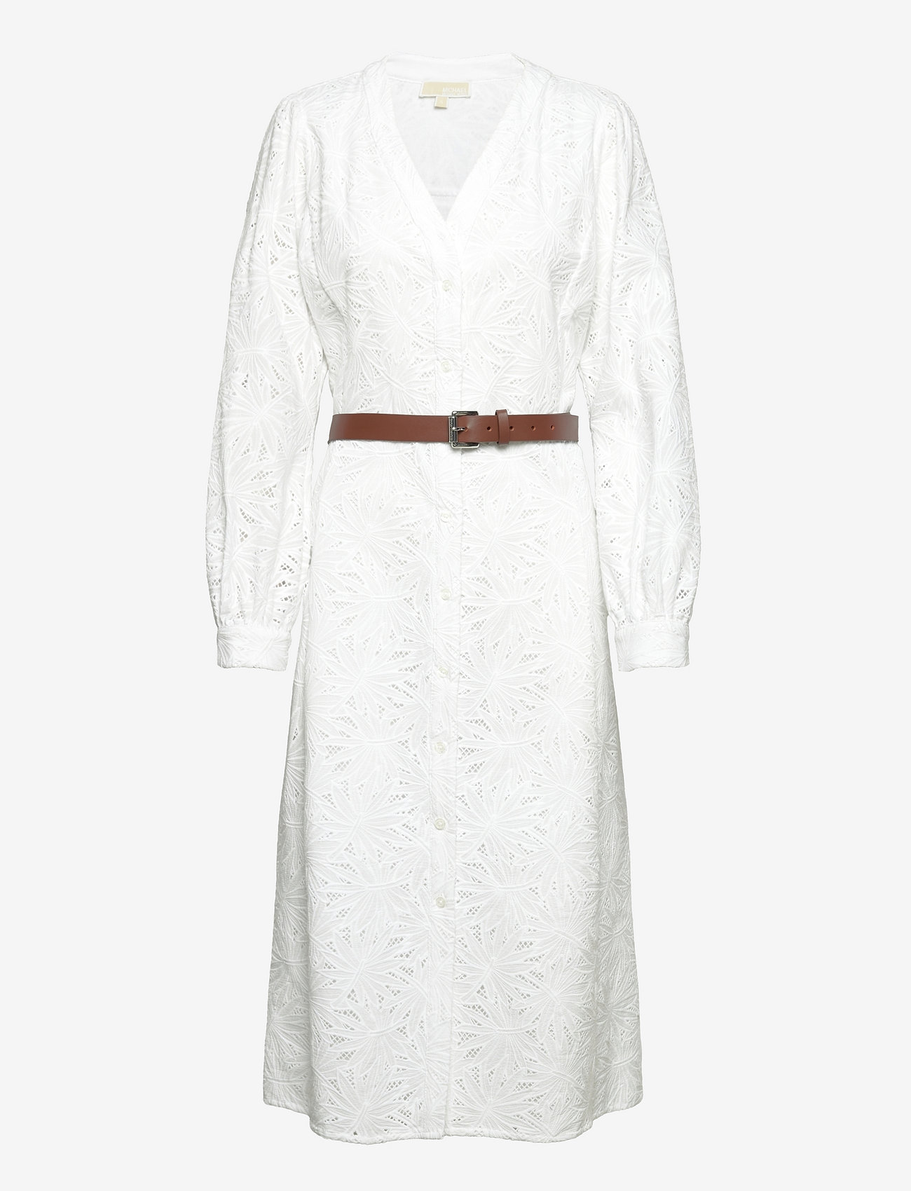 Michael Kors - PALM EYELET KATE DRESS - white - 0