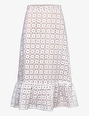 Michael Kors - EYELETS MIDI SKIRT - party wear at outlet prices - white - 0