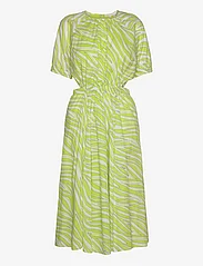 Michael Kors - LARGE ZEBRA MIDI DRS - party wear at outlet prices - brt limeade - 0