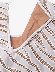 Michael Kors - MEGA ZEBRA EYELET DRESS - odzież imprezowa w cenach outletowych - white - 3