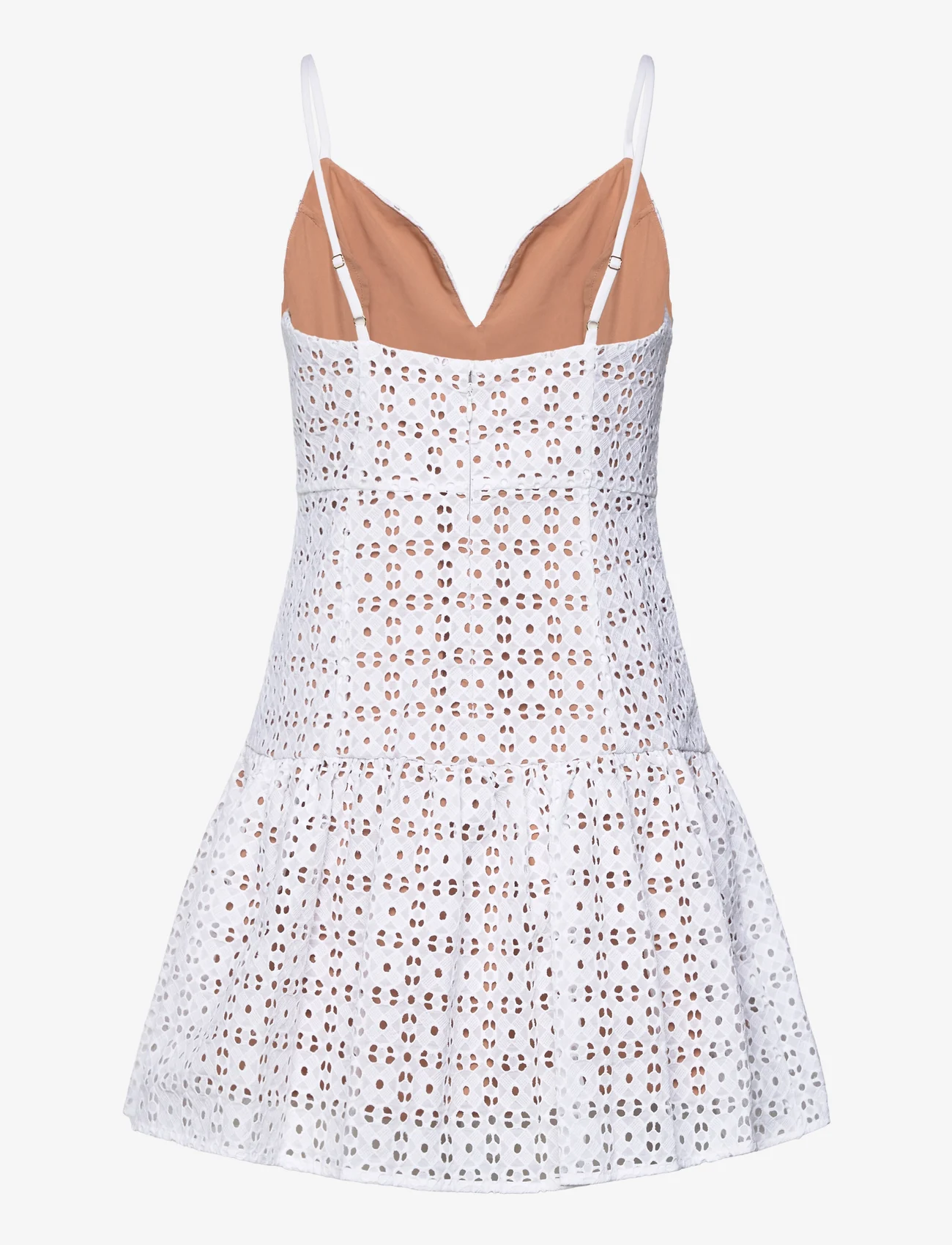 Michael Kors - EYELET MIDI DRS - party wear at outlet prices - white - 1