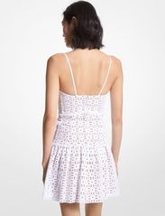 Michael Kors - EYELET MIDI DRS - party wear at outlet prices - white - 3