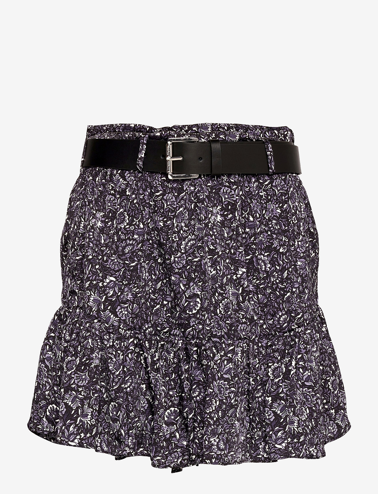 Michael Kors - HIPPIE FLWR MINI SKIRT - korte nederdele - deep purple - 0