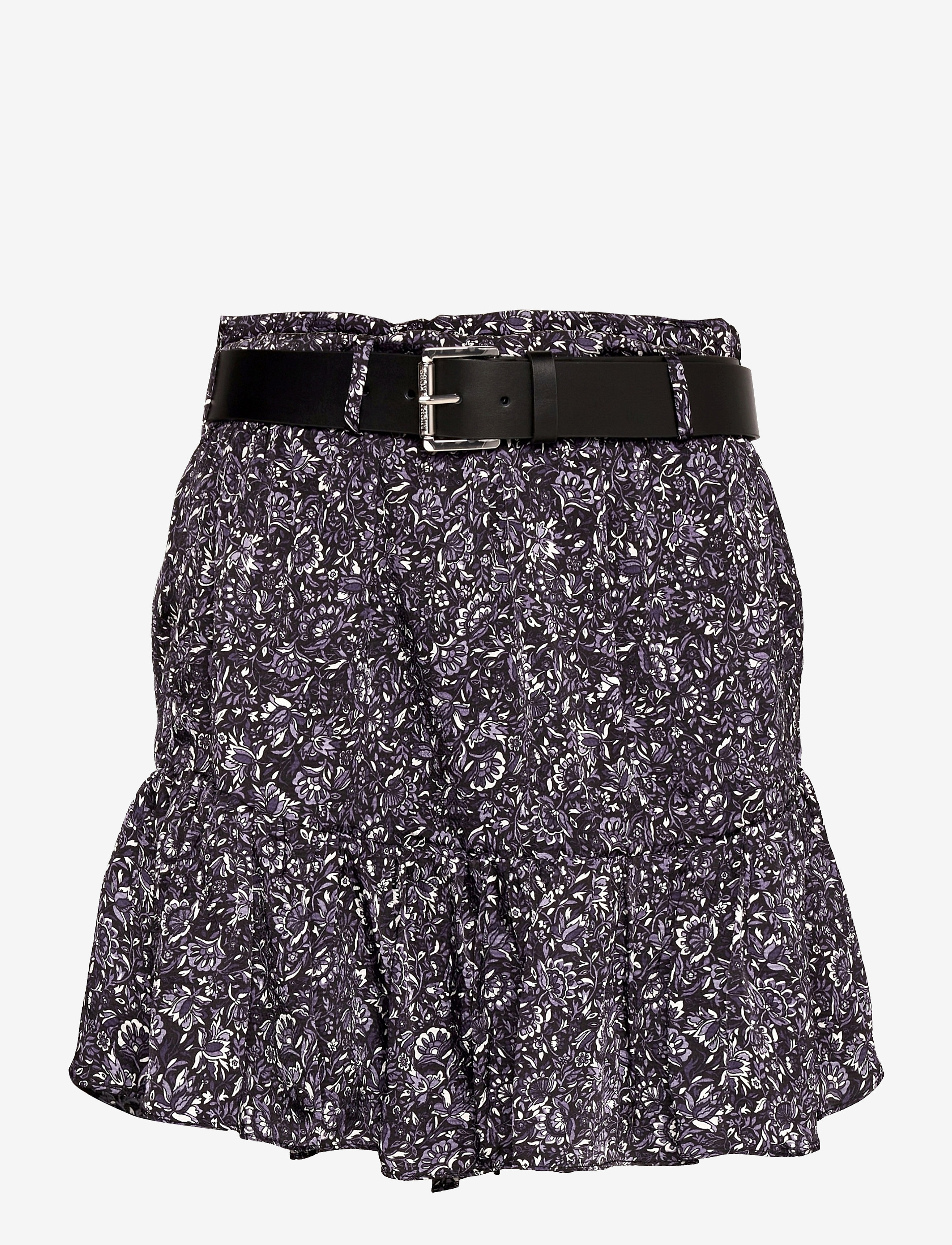 Michael Kors HIPPIE FLWR MINI SKIRT - Michael Kors - DEEP PURPLE / blue