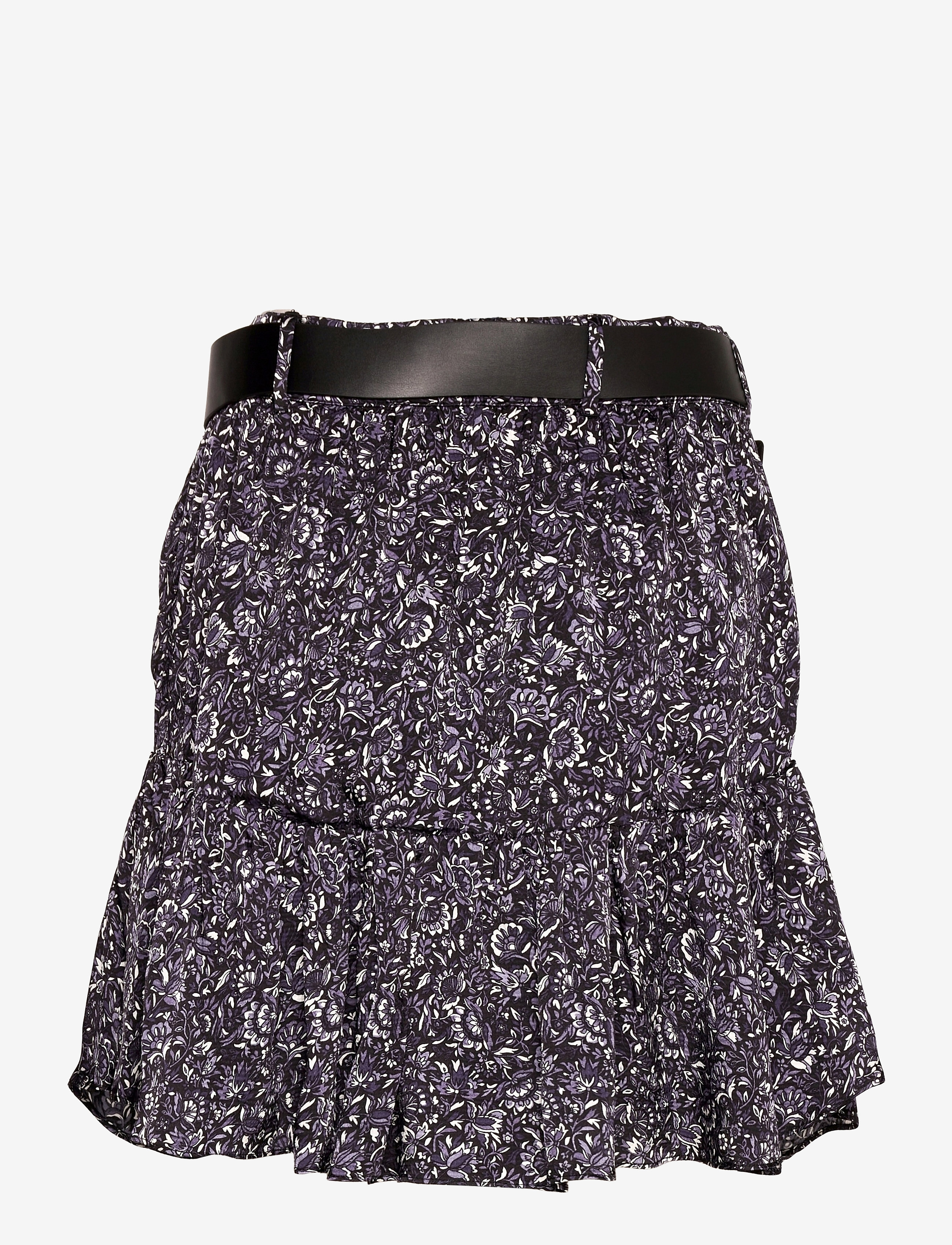 Michael Kors - HIPPIE FLWR MINI SKIRT - korte nederdele - deep purple - 1