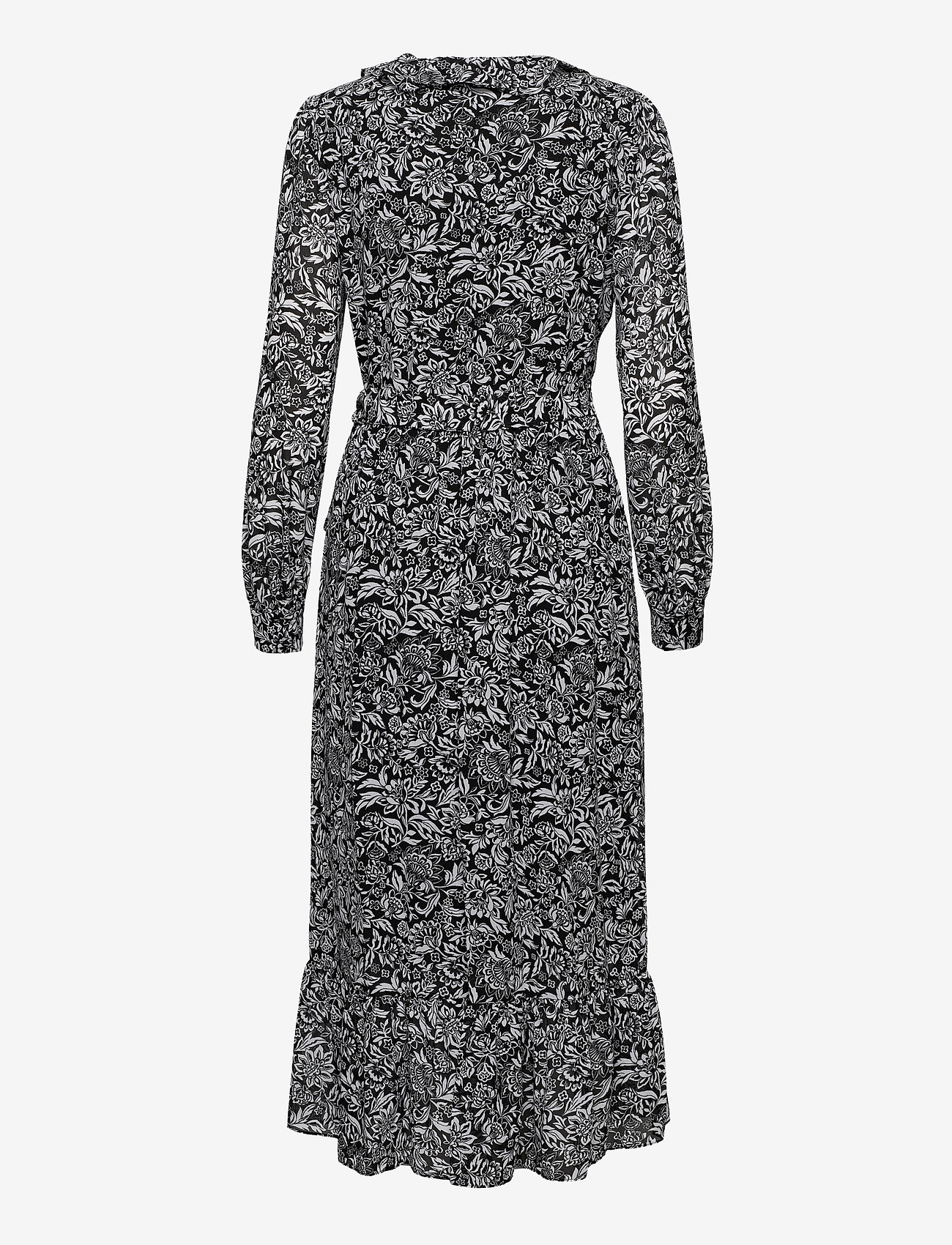 Michael Kors - BICOLOR HIPPIE WRAP DRS - black/white - 1