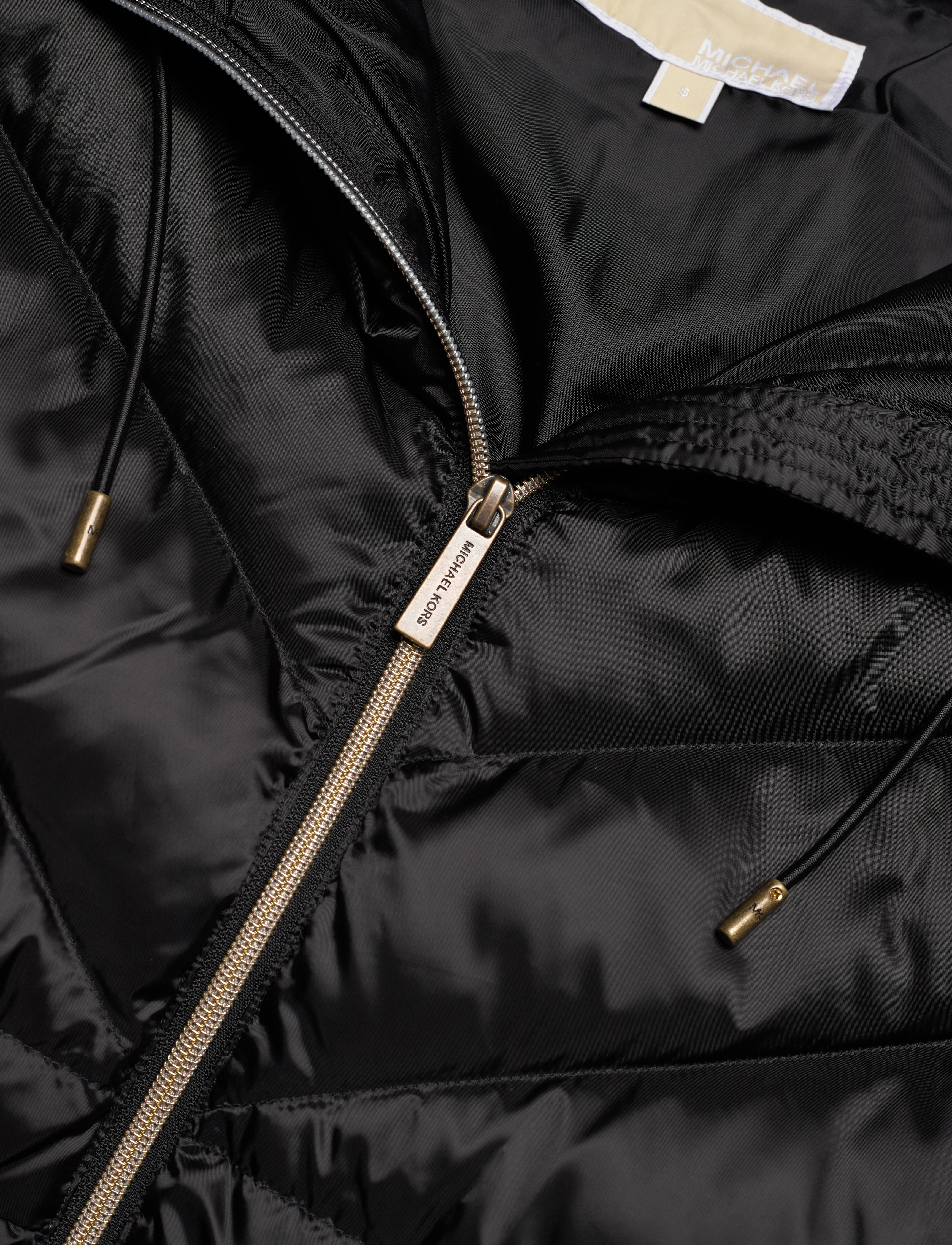 Michael Kors - LONG FITTED PUFFER - black - 2