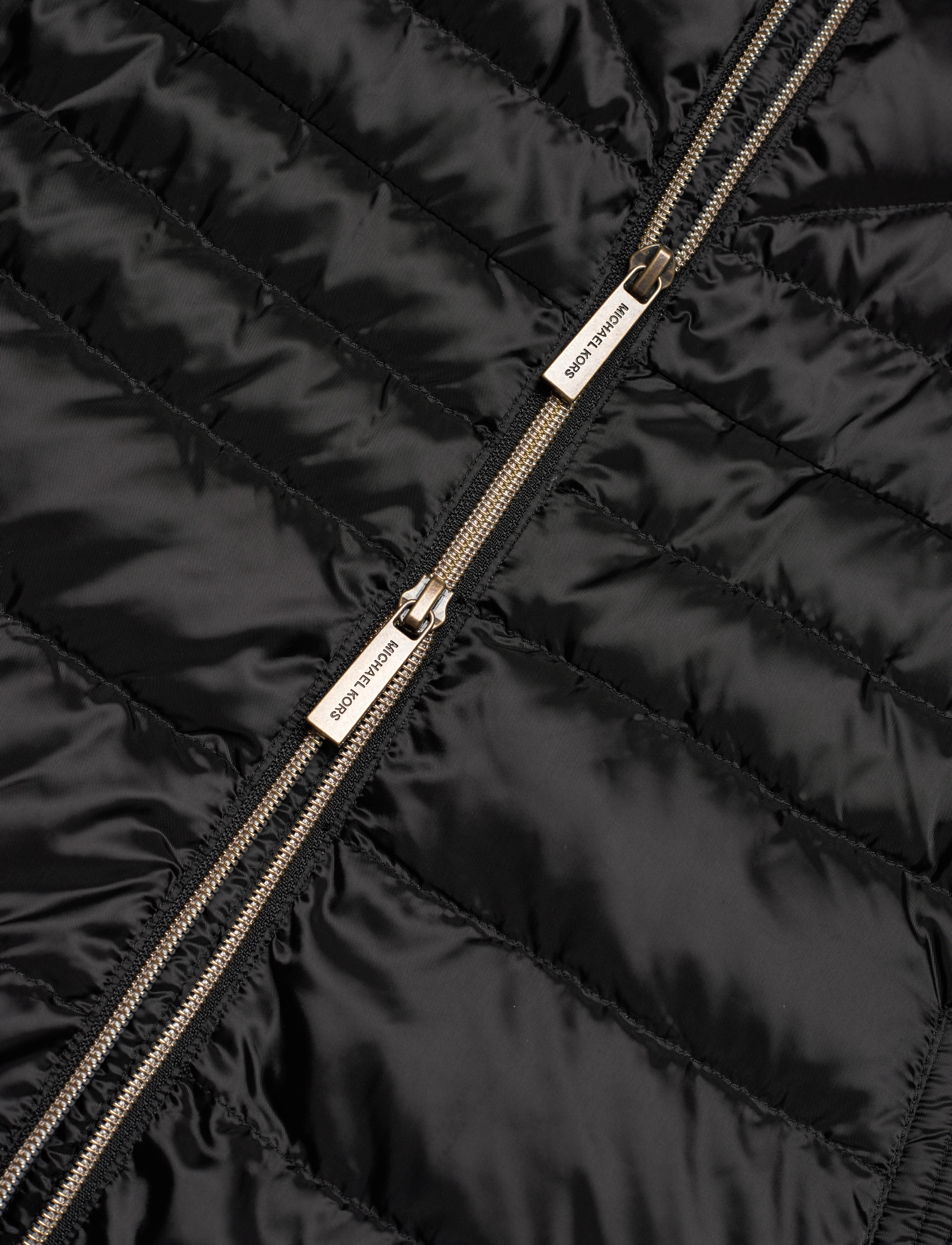 Michael Kors - LONG FITTED PUFFER - black - 3