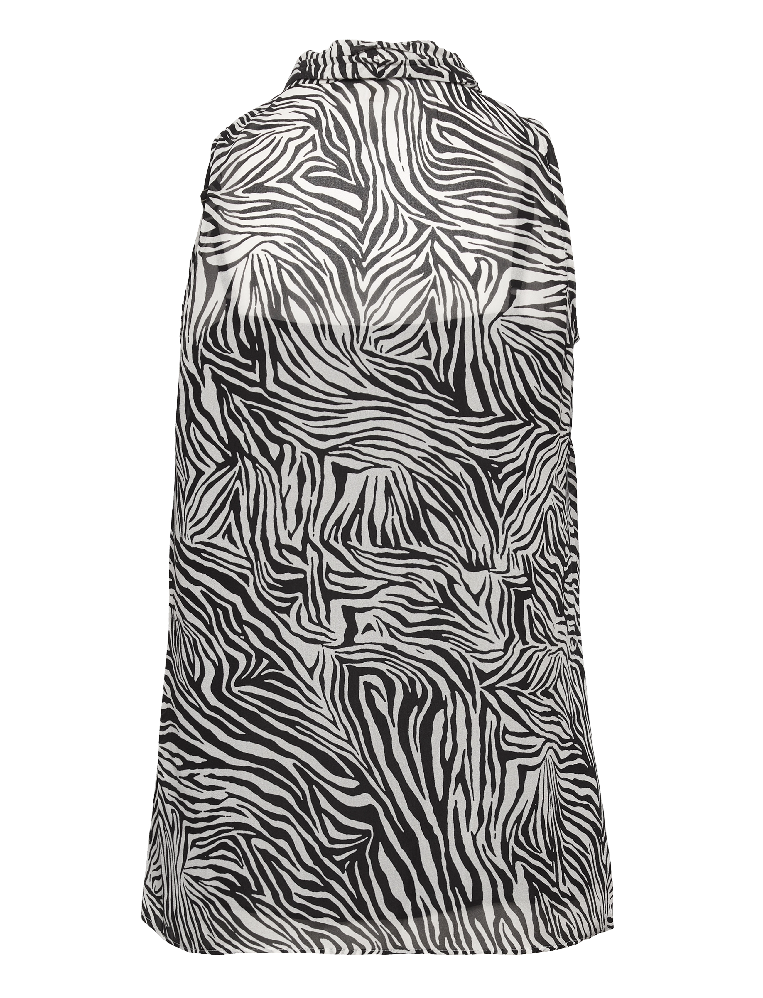 Michael Kors - SAT ZEBRA BOW TOP - hihattomat puserot - bone - 1