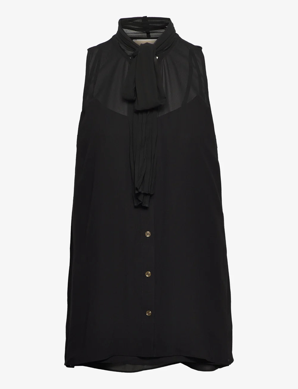 Michael Kors Slvless Bow Blouse Sleeveless blouses Boozt