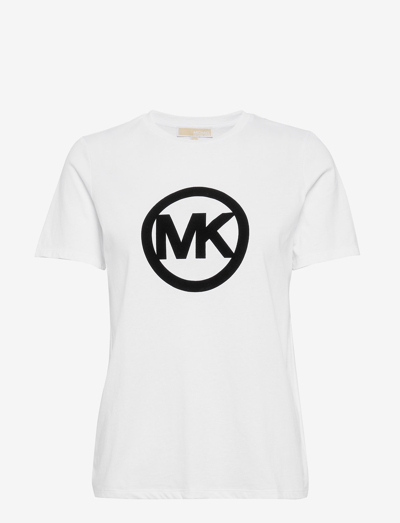 Michael Kors - CIRCLE LOGO FLOCK TEE - white - 0