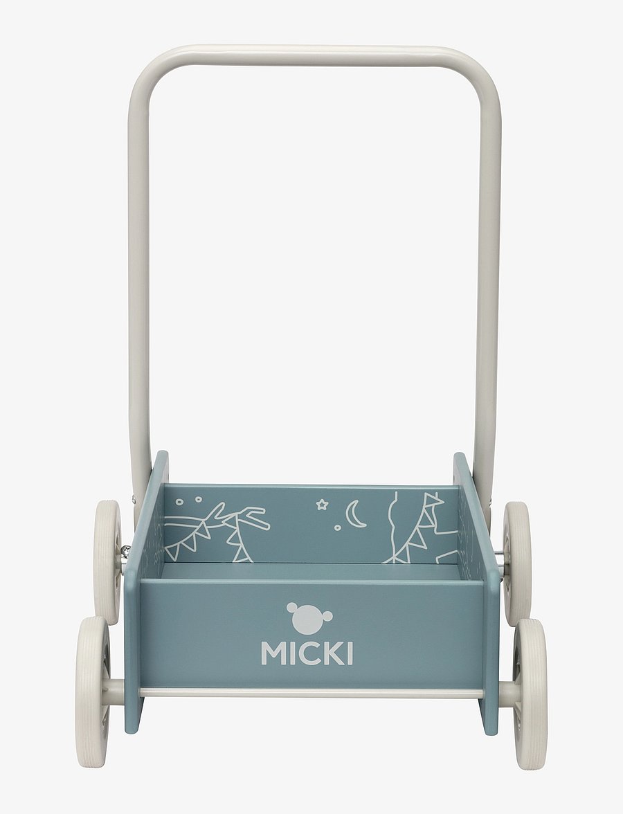 Micki Leksaker - MICKI LÄRA GÅ VAGN BLÅ - göngugrindur - multi - 3