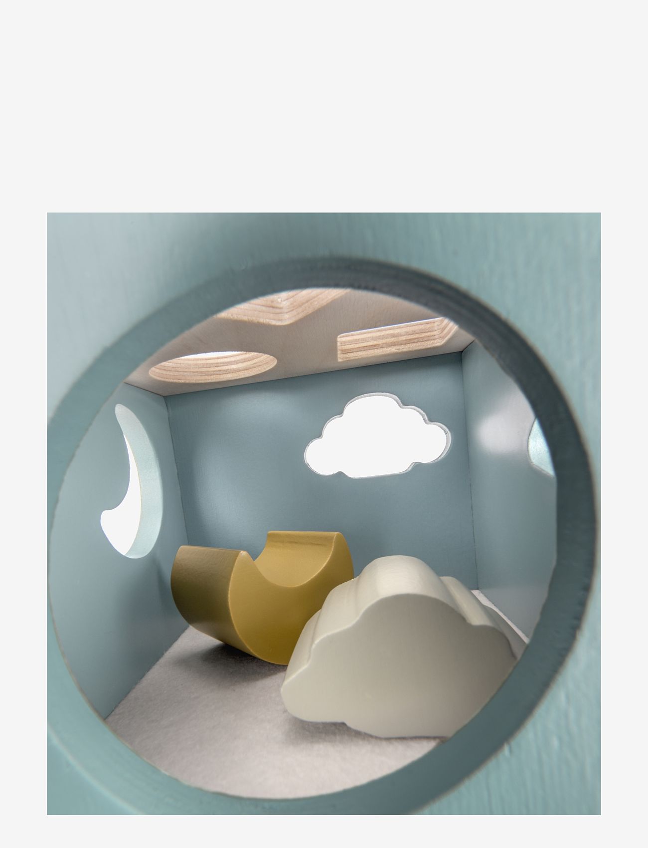 Micki Leksaker - MICKI PLOCKLÅDA BLÅ - sorting box toy - multi - 3