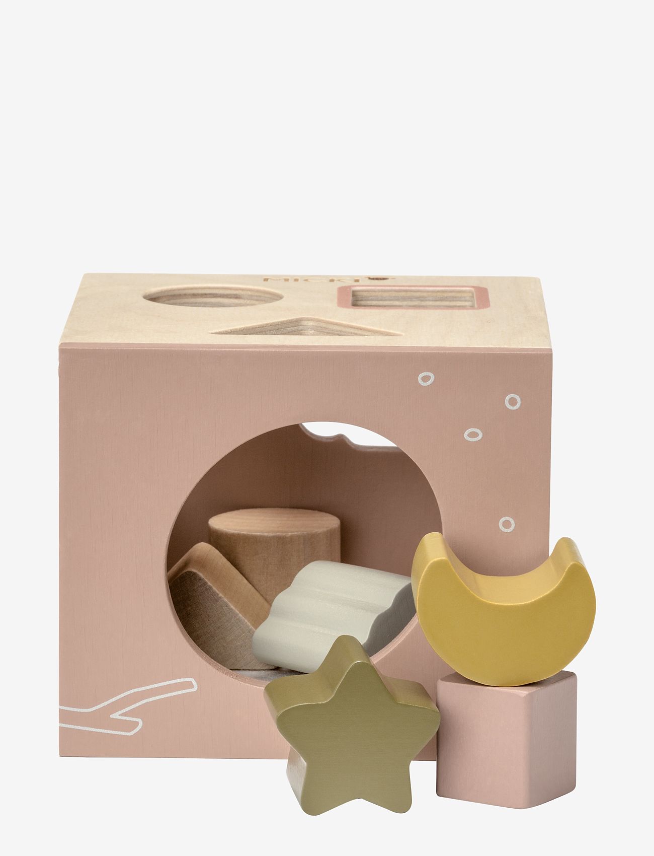 Micki Leksaker - MICKI PLOCKLÅDA ROSA - sorting box toy - multi - 2