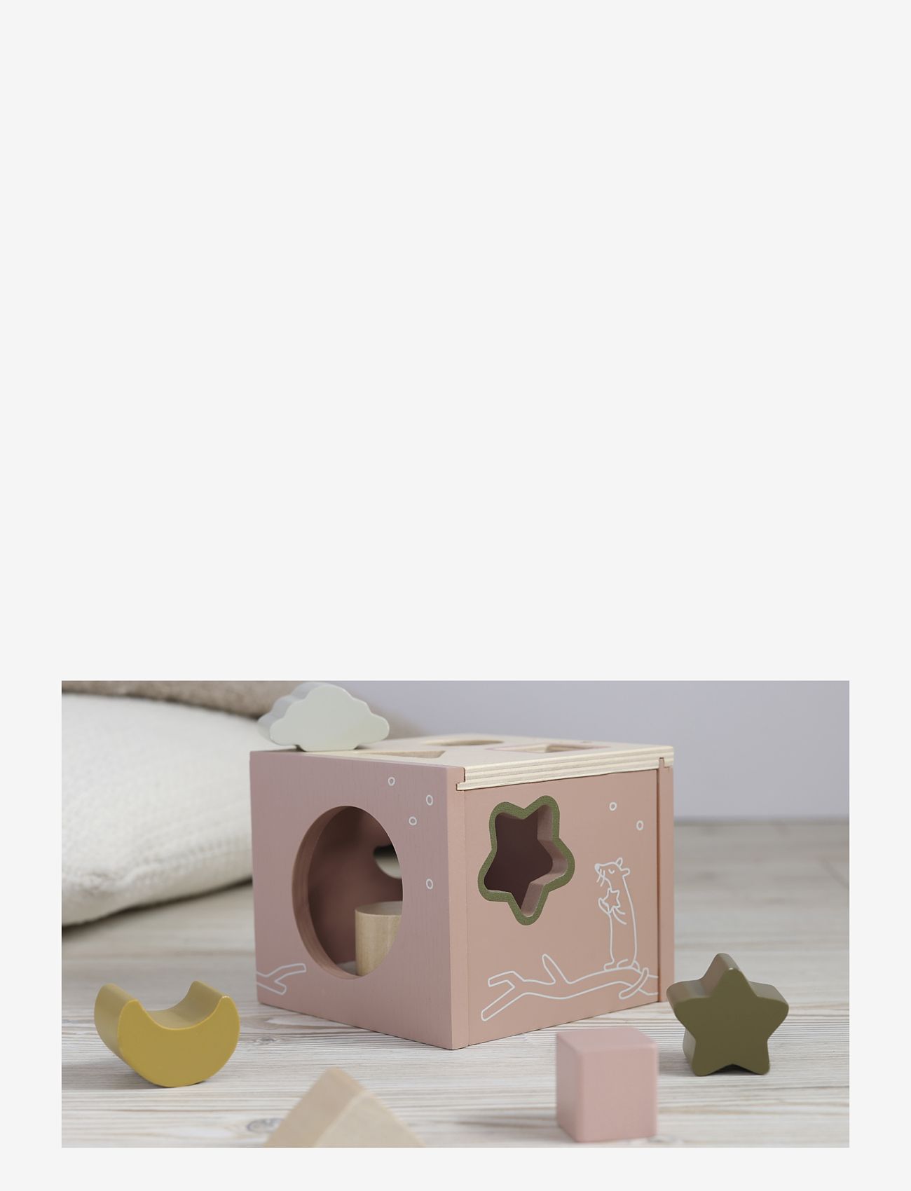 Micki Leksaker - MICKI PLOCKLÅDA ROSA - sorting box toy - multi - 3