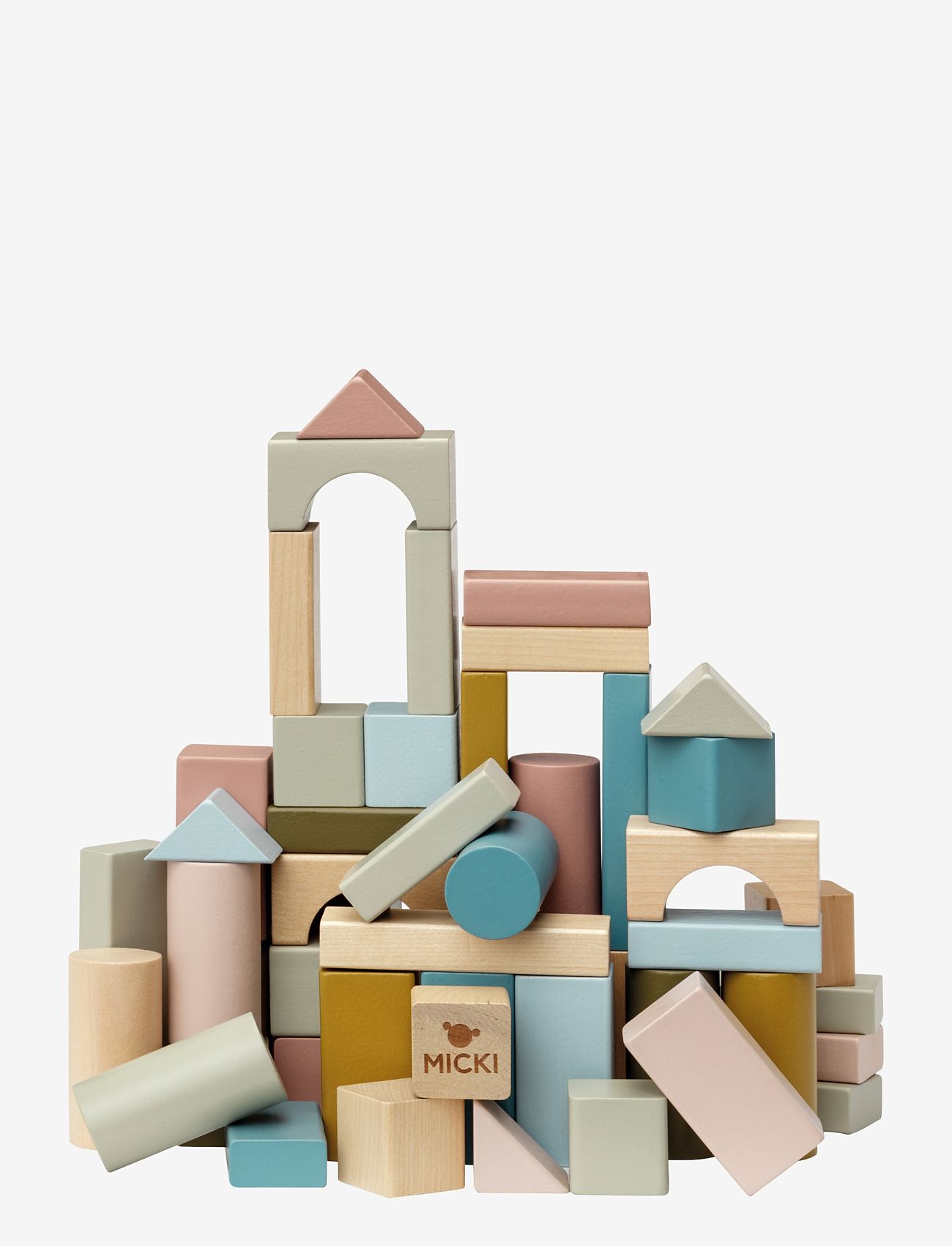 Micki Leksaker - MICKI BYGGKLOSSAR 60 ST - building blocks - multi - 1