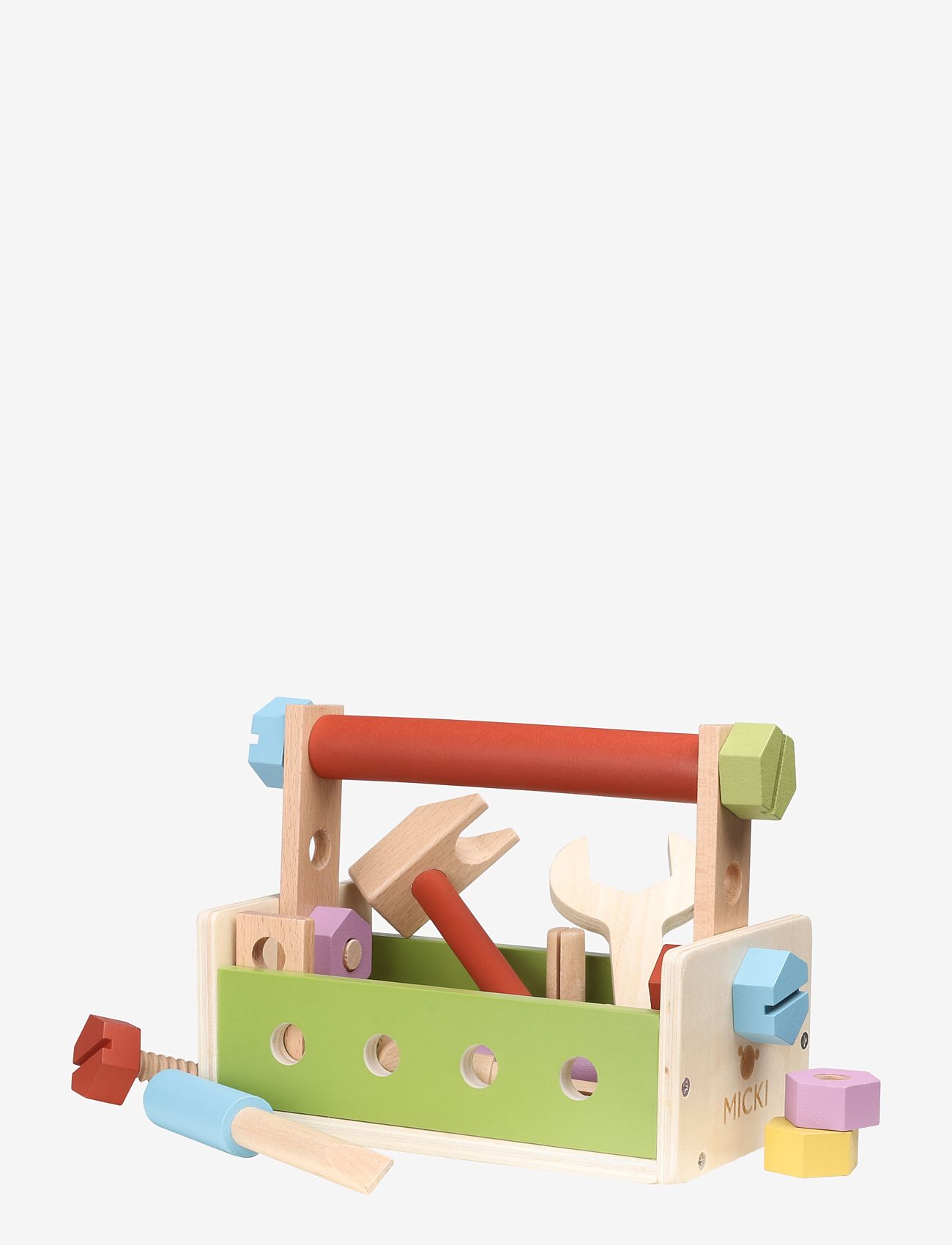 Micki Leksaker - MICKI VERKTYGSLÅDA BYGG&LEK - lekeverktøy - multi - 1