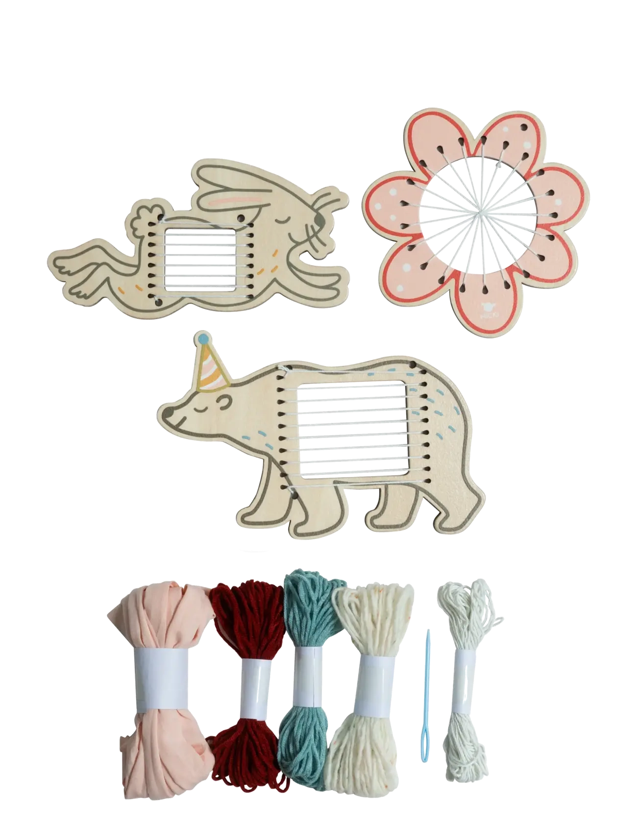 Micki Leksaker - MICKI VÄVRAMAR 3 FIGURER - pysselset - multi - 2