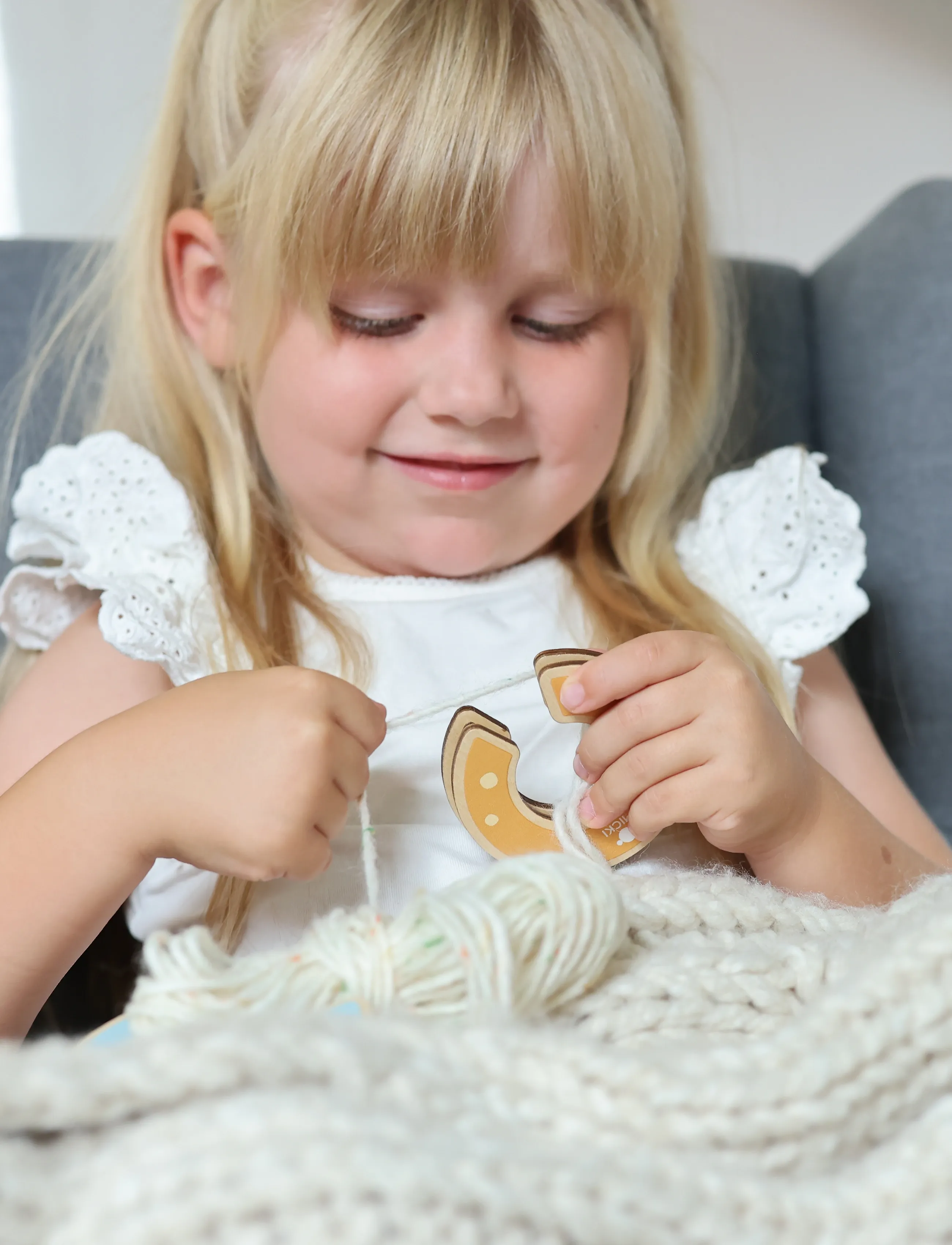 Micki Leksaker - MICKI POM POM 3-PACK I TRÄ - föndur - multi - 5