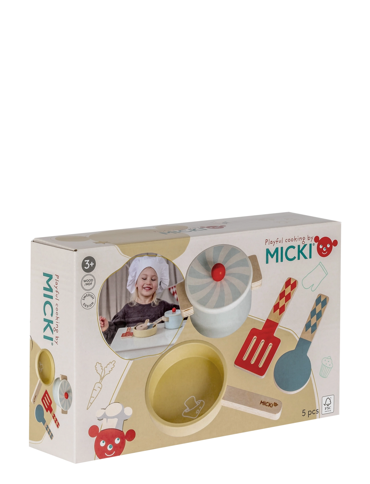Micki Leksaker - MICKI KÖKSSET - tillbehör till leksakskök - multi - 2