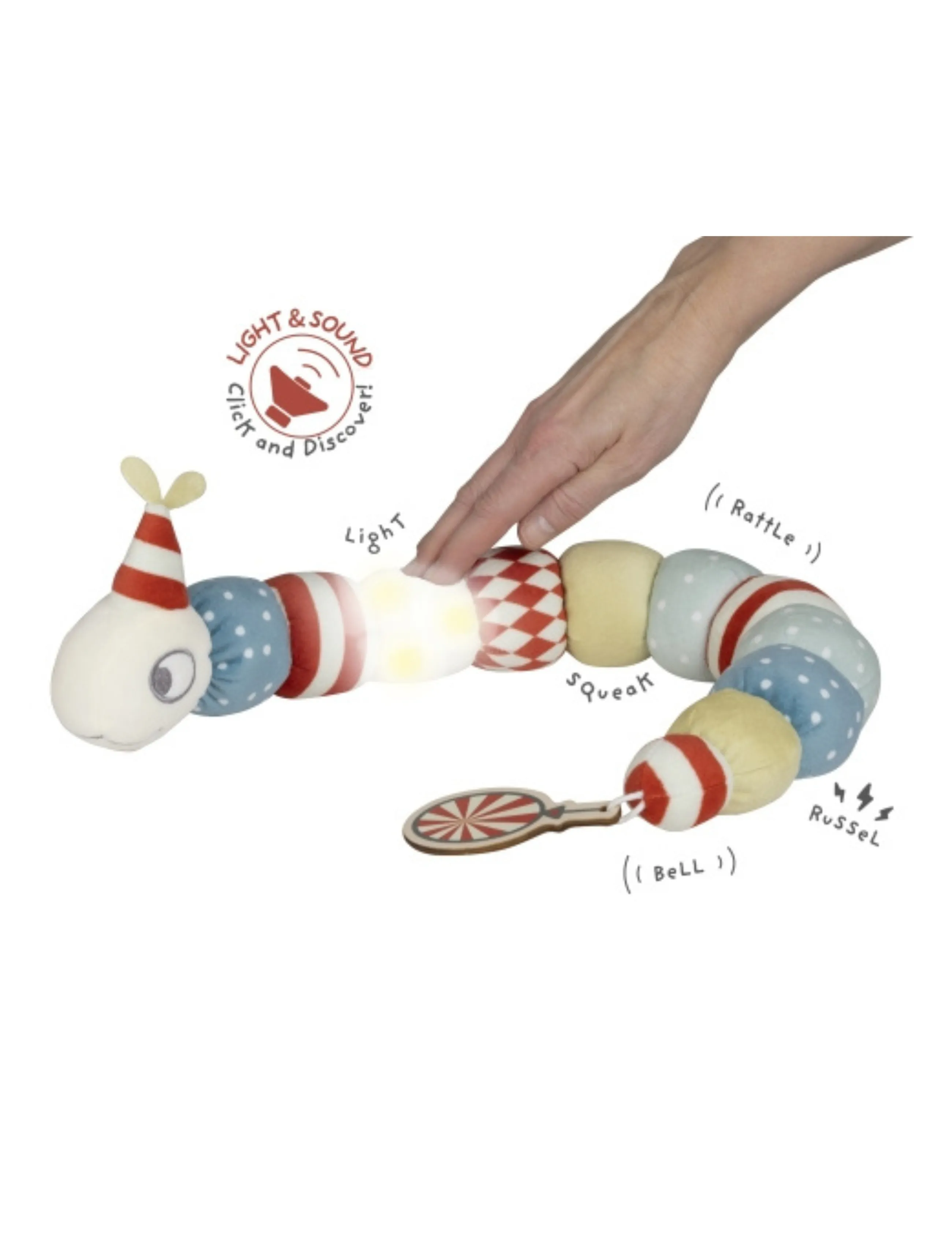 Micki Leksaker - AKTIVITETSLEKSAK TWINKLEBUG - julklappar under 500kr - multi - 3