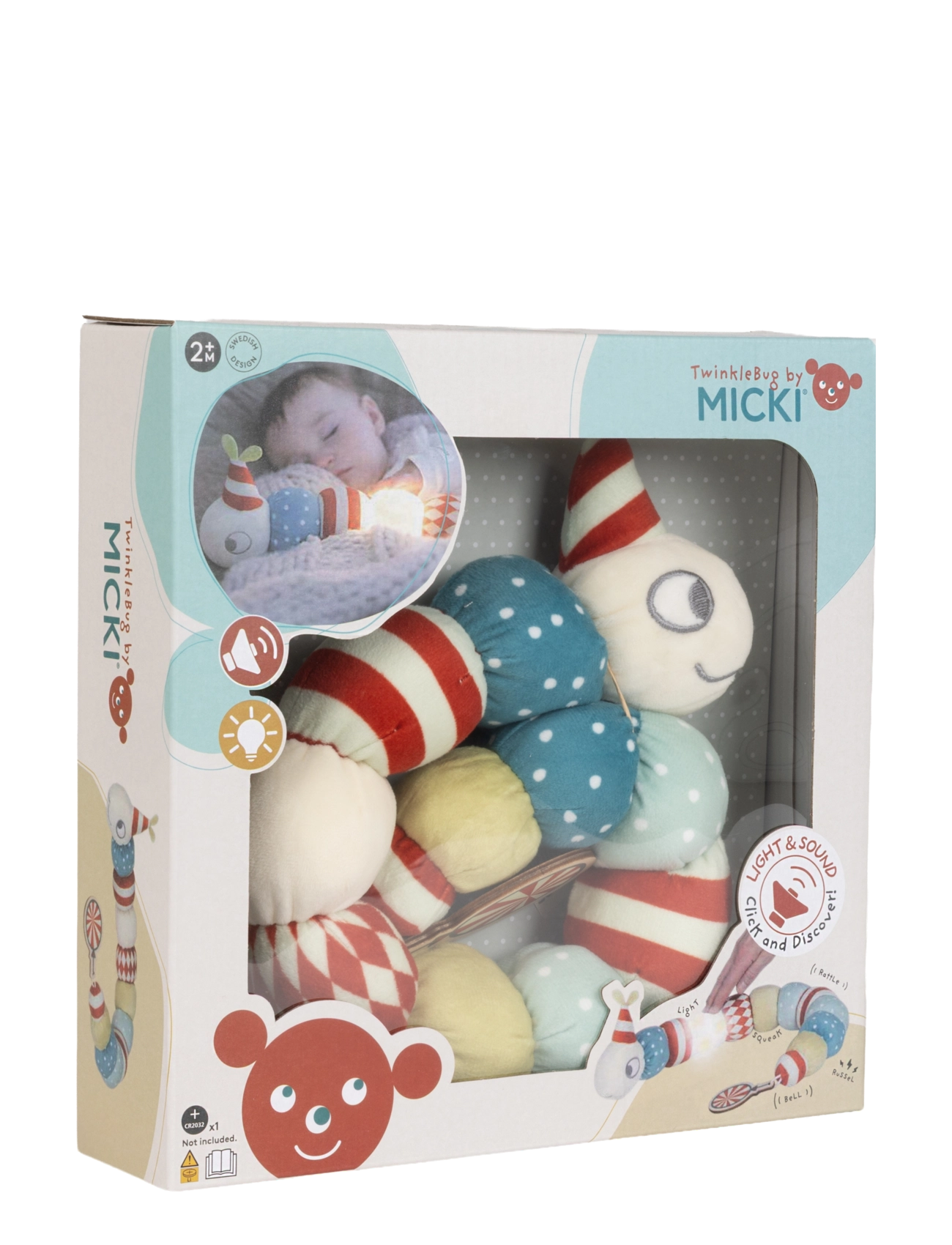 Micki Leksaker - AKTIVITETSLEKSAK TWINKLEBUG - julklappar under 500kr - multi - 1