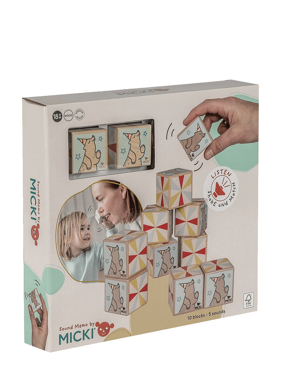 Micki Leksaker - MEMO-SPIL MED LYD - memo - multi - 2