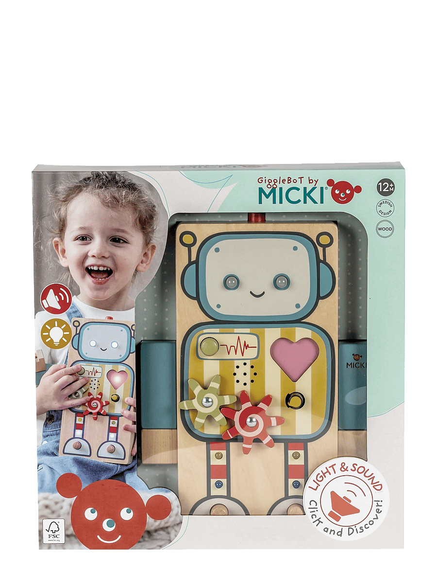 Micki Leksaker - AKTIVITETSLEKSAK GIGGLEBOT - interaktiva leksaker - multi - 2