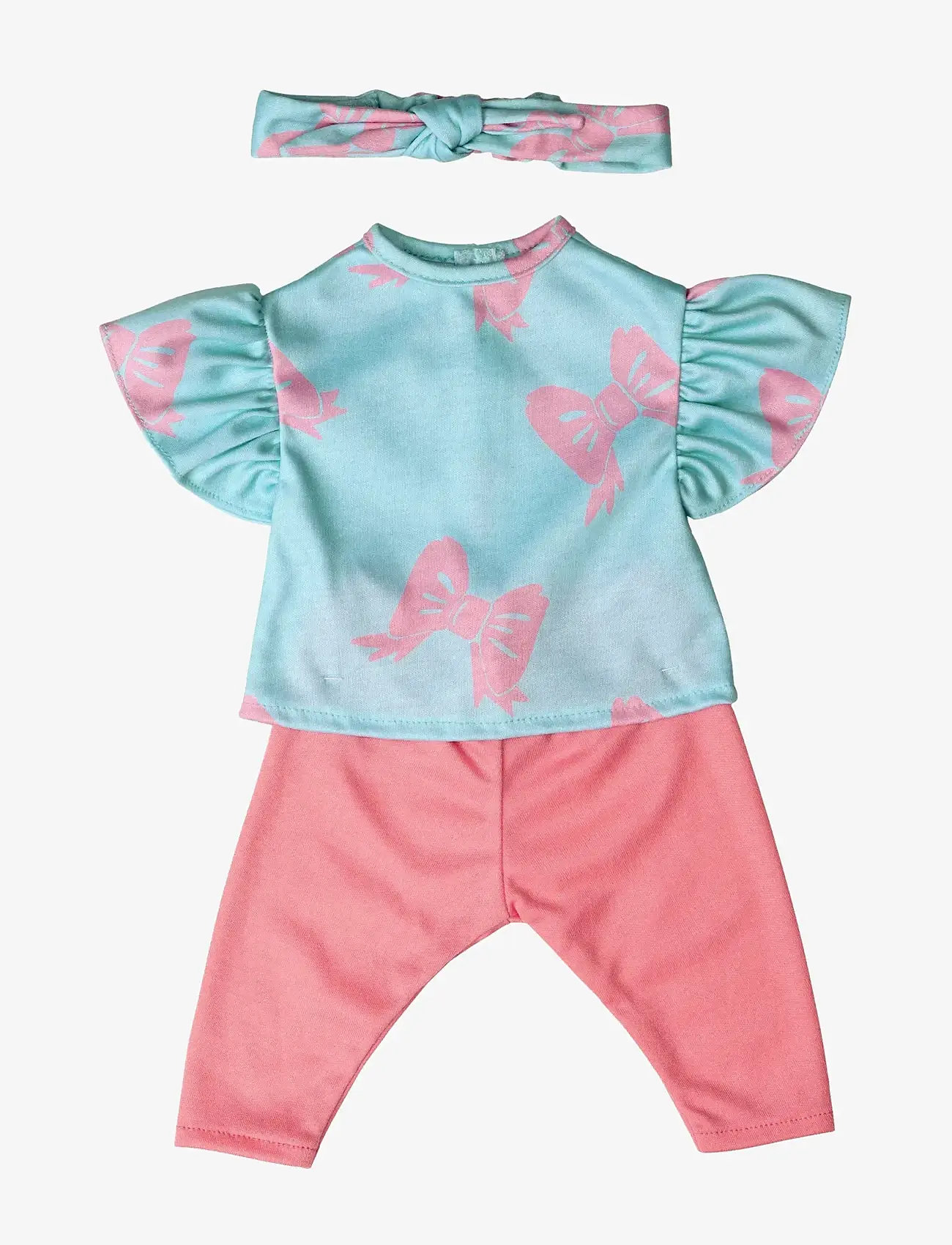 Micki Leksaker - BLUS,BYXOR,HÅRBAND 41-46 CM - dukkeklær - multi - 1