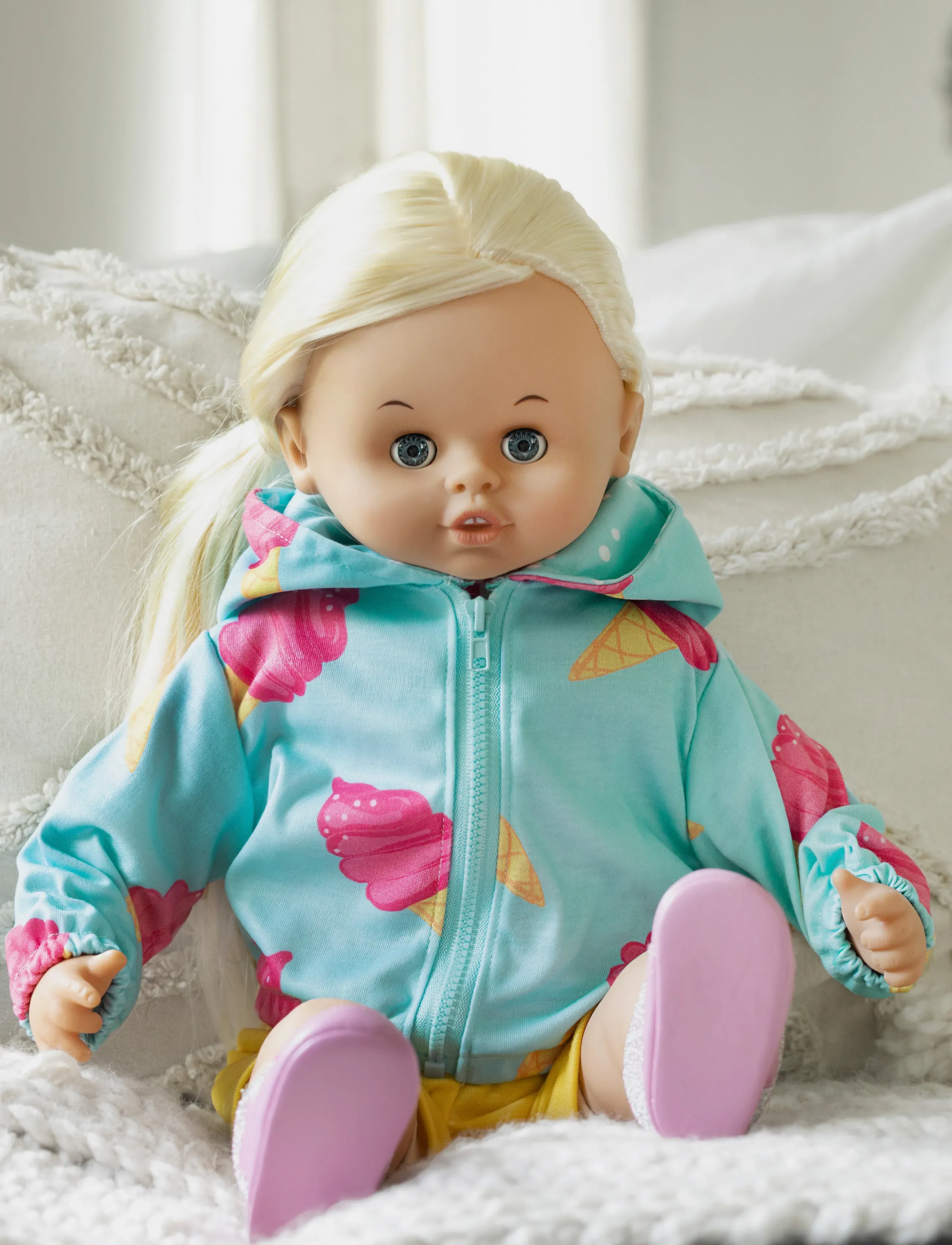 Micki Leksaker Jacka, 41-46 Cm, Doll Clothes, Multi/mønstret, Str: ONE SIZE