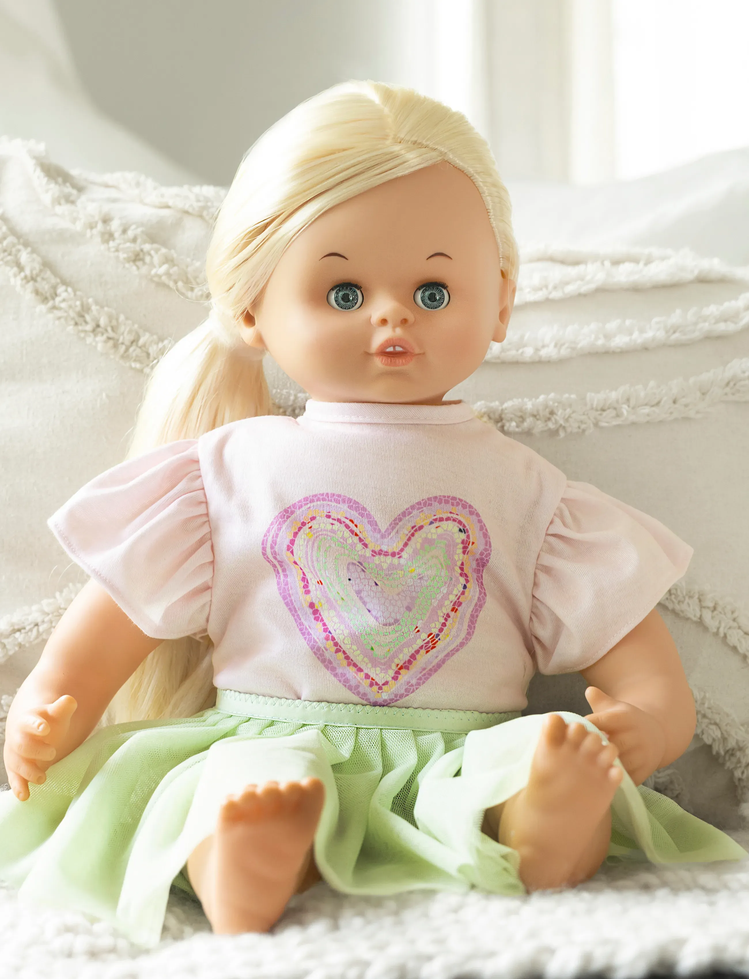 Micki Leksaker Tyllkjol, 41-46 Cm, Doll Clothes, Multi/mønstret, Str: ONE SIZE