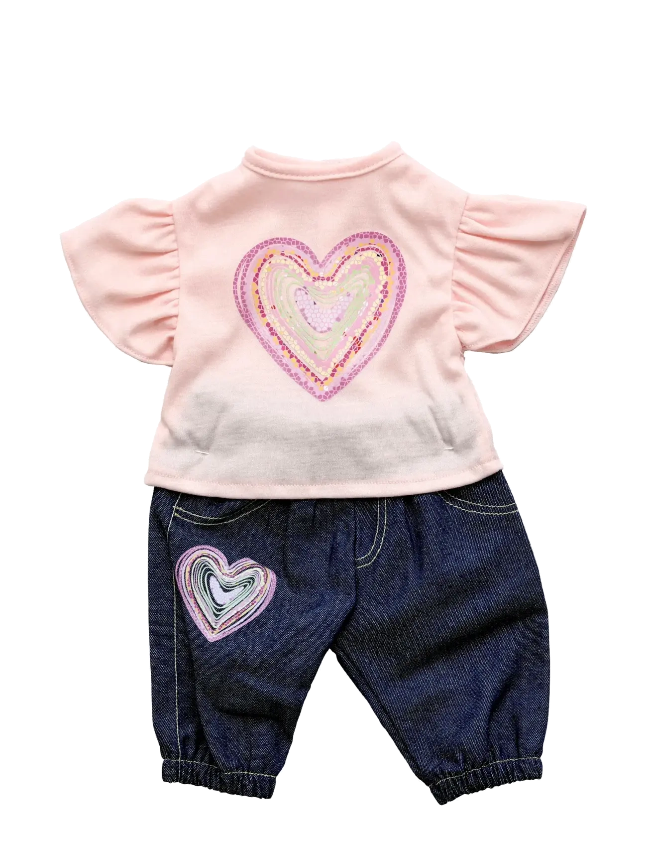 Micki Leksaker JEANS & T-SHIRT, 41-46  CM - Dockkläder - MULTI / multi