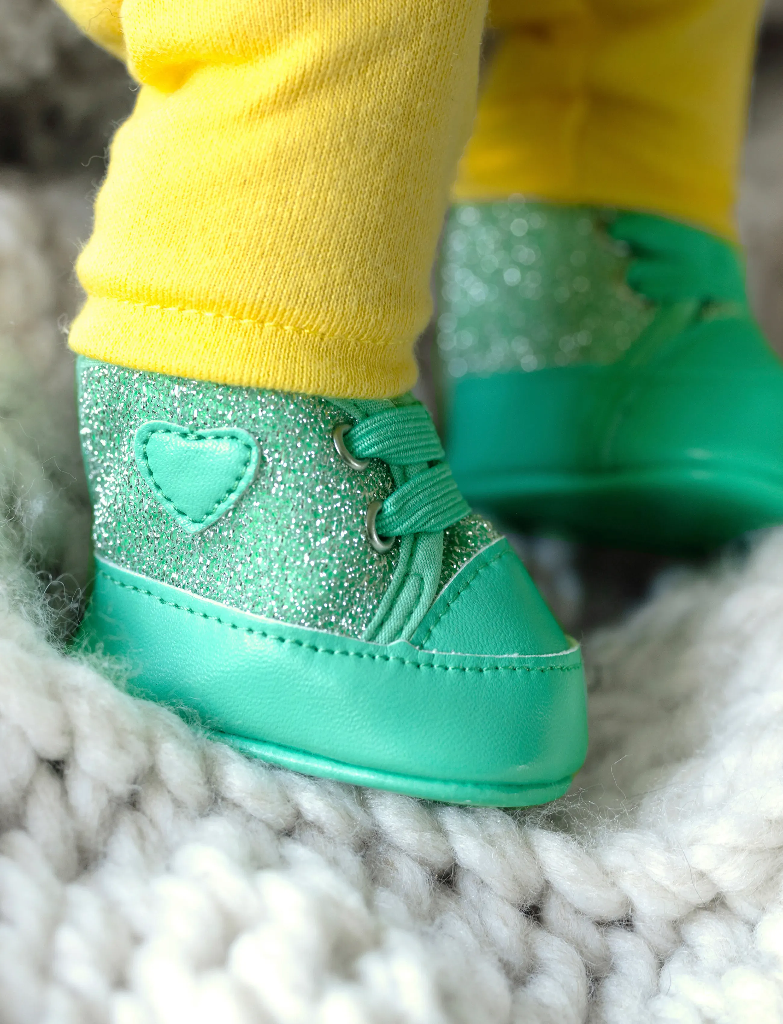Micki Leksaker Gymnastikskor 36-41 cm, One Size, Green, Dukker & Tilbehør > Dukketøj, Børn