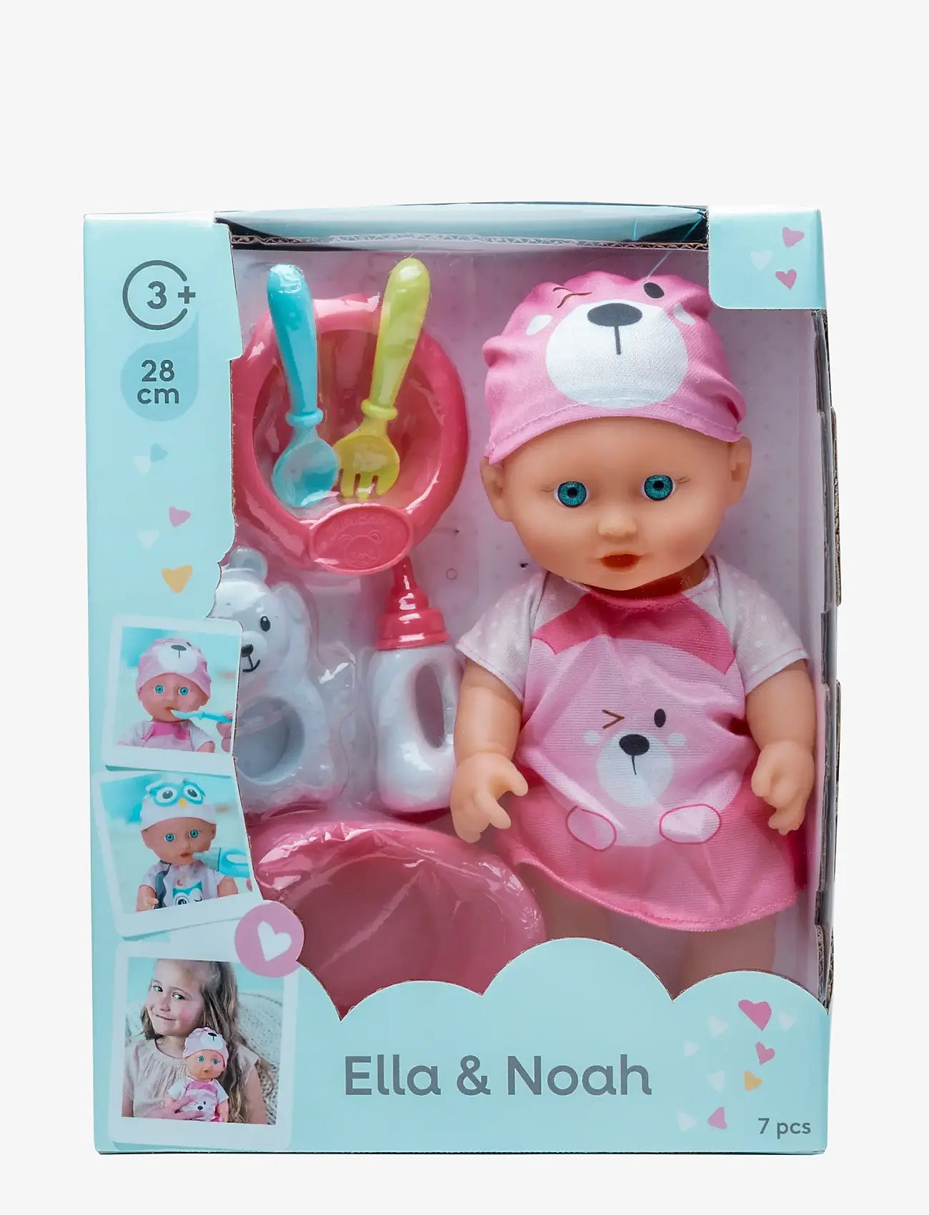 Micki Leksaker - BABYDOCKA ELLA 28 CM - dukker - multi - 2