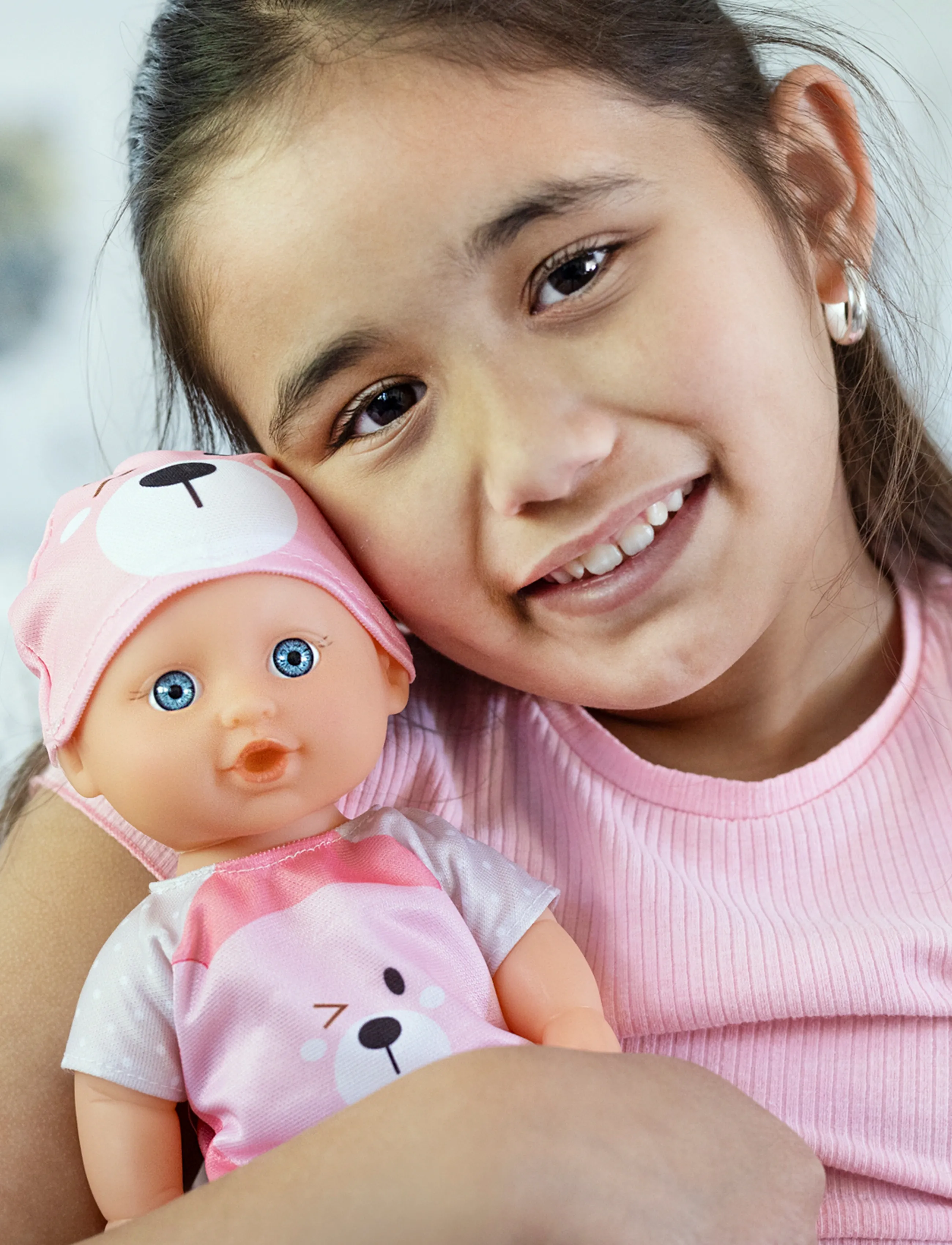 Micki Leksaker Babydocka Ella 28 cm, One Size, Pink, Dukker Og Tilbehør > Dukker, Børn
