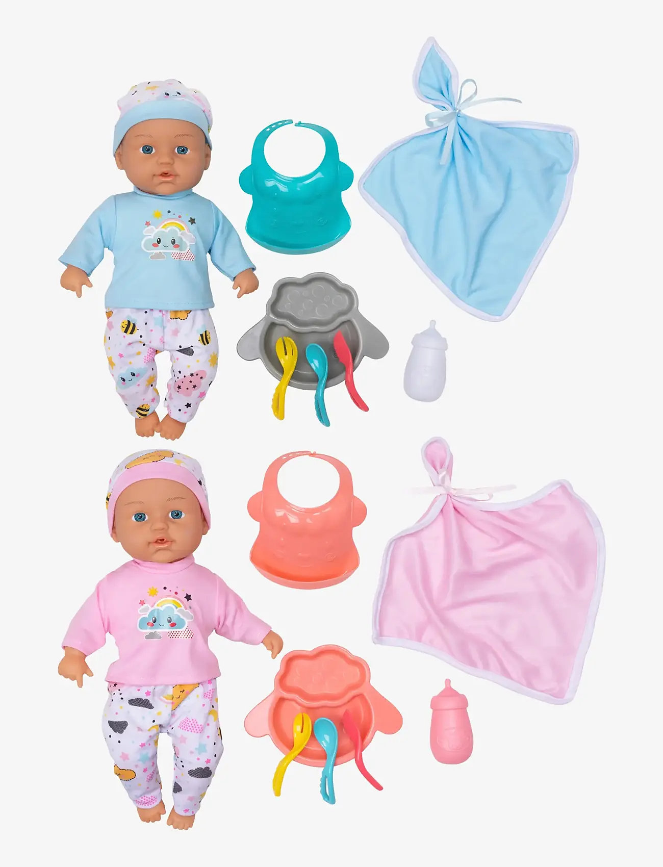 Micki Leksaker - BABYDOCKOR MAX & MIA 33 CM - dukker - multi - 1