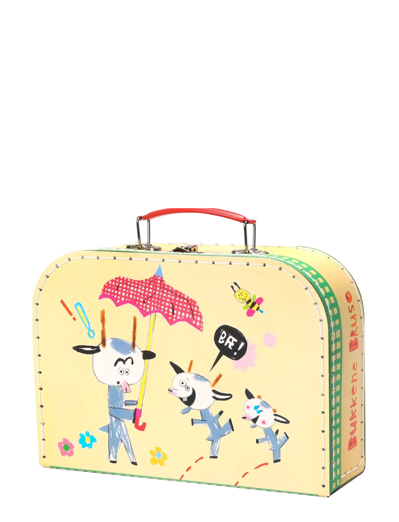 Micki Leksaker BOCKARNA BRUSE RESVÄSKA, 25 CM - Kampanj - MULTI / yellow