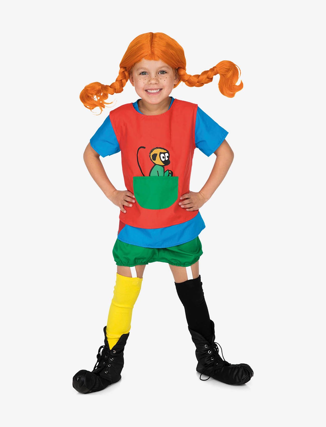 Micki Leksaker - PIPPI PERUK - kostumetilbehør - multi - 1