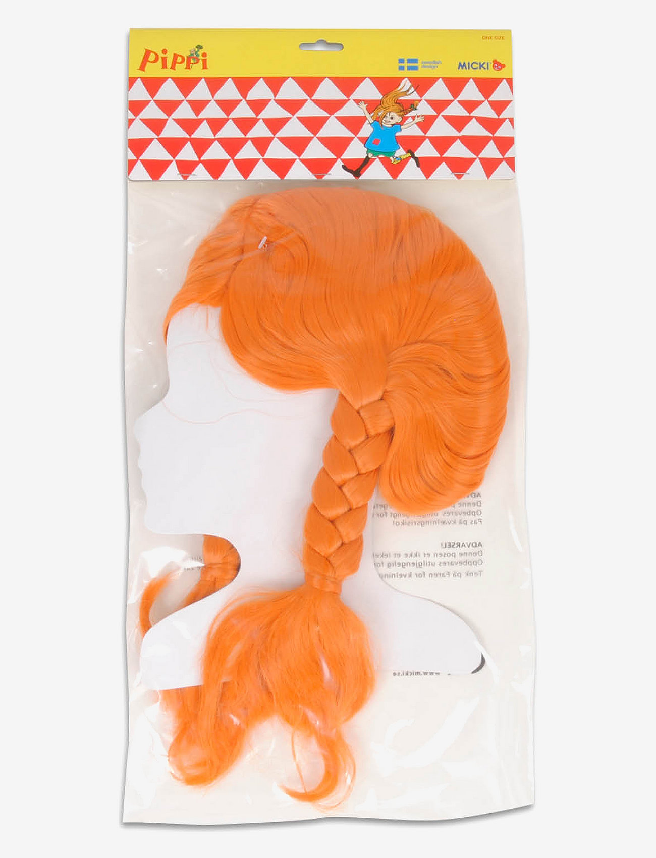 Micki Leksaker - PIPPI PERUK - kostumetilbehør - multi - 2