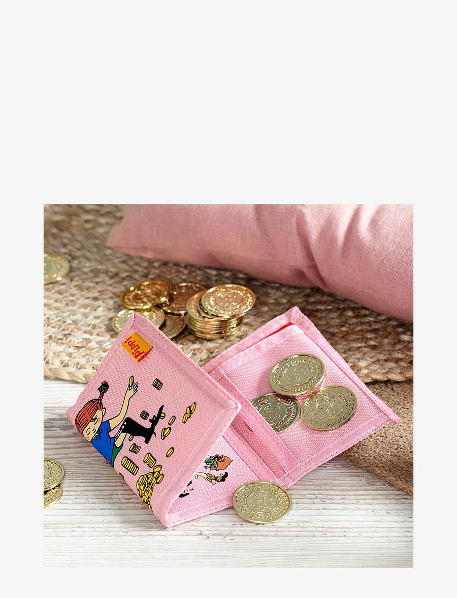 Pippi Långstrump - PIPPI PLÅNBOK, ROSA - plånböcker - multi - 3