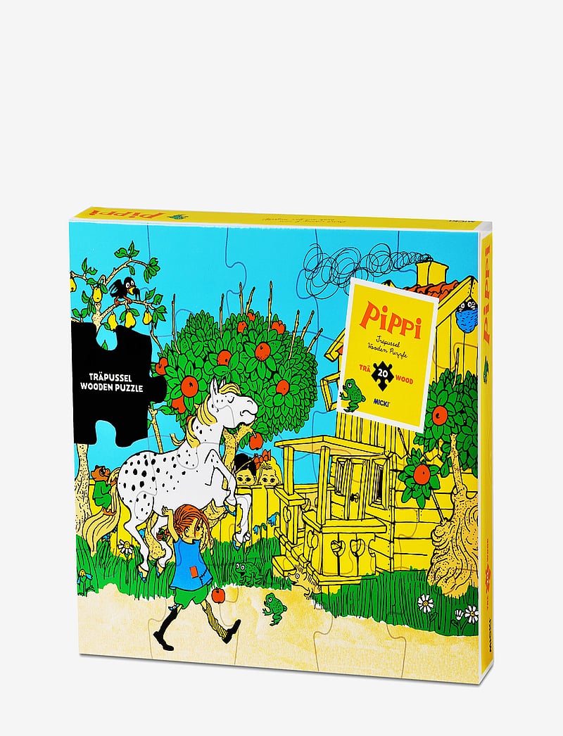 Pippi Longstocking - PIPPI TRÄPUSSEL, 20 BITAR - trépúsl - multi - 1
