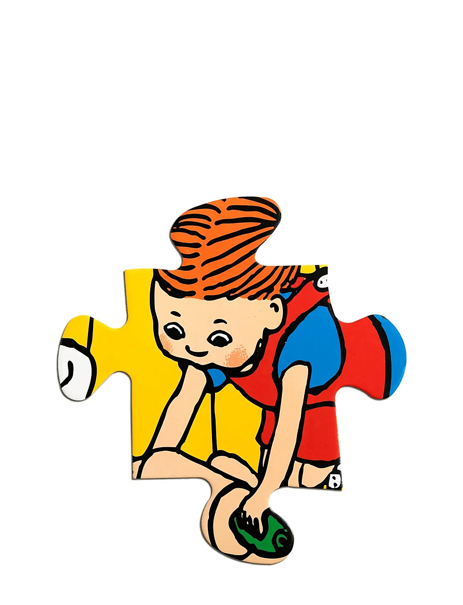 Micki Leksaker - PIPPI GOLVPUSSEL, 24 BITAR - classic puzzles - multi - 1