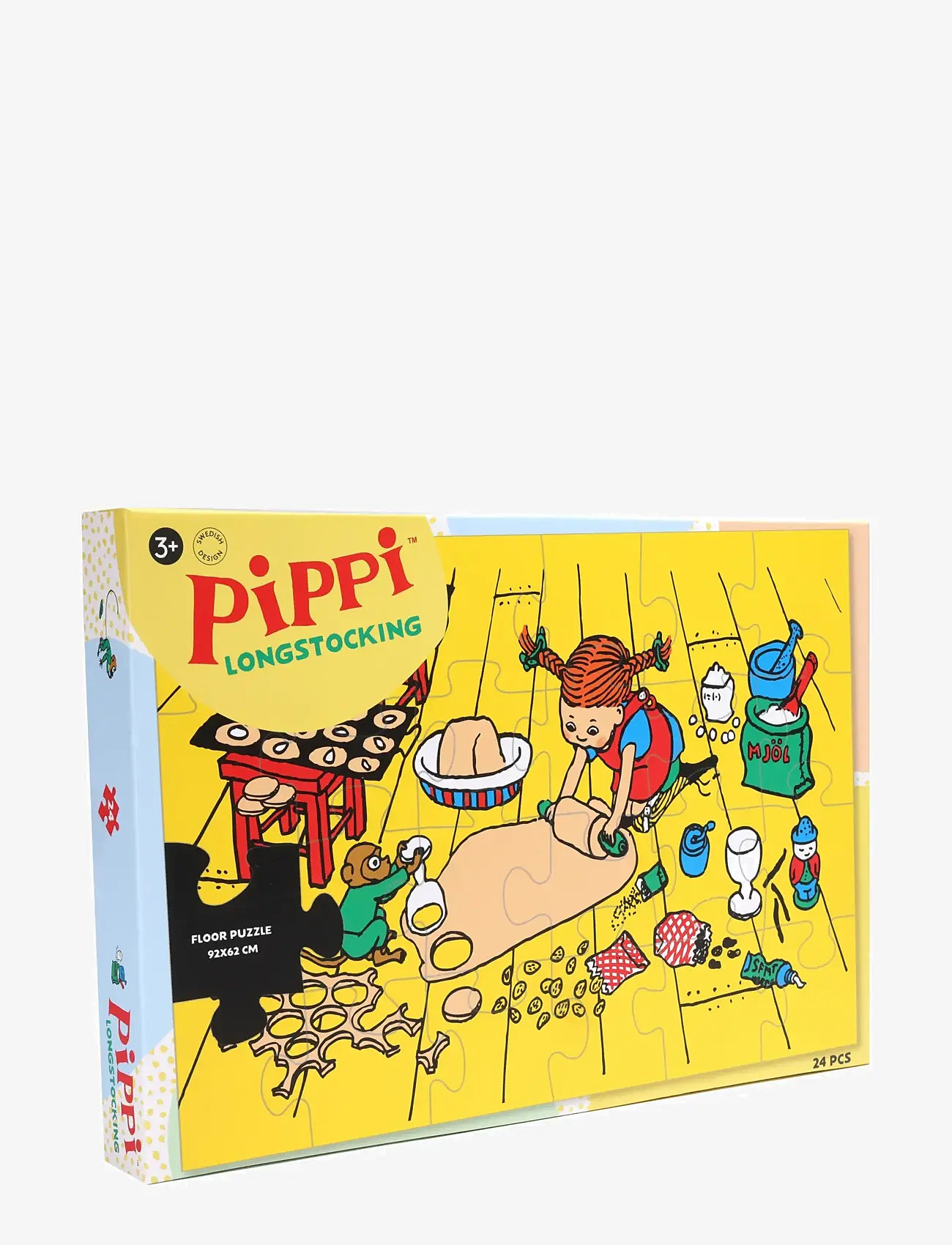 Pippi Långstrump - PIPPI GOLVPUSSEL, 24 BITAR - klassiska pussel - multi - 2
