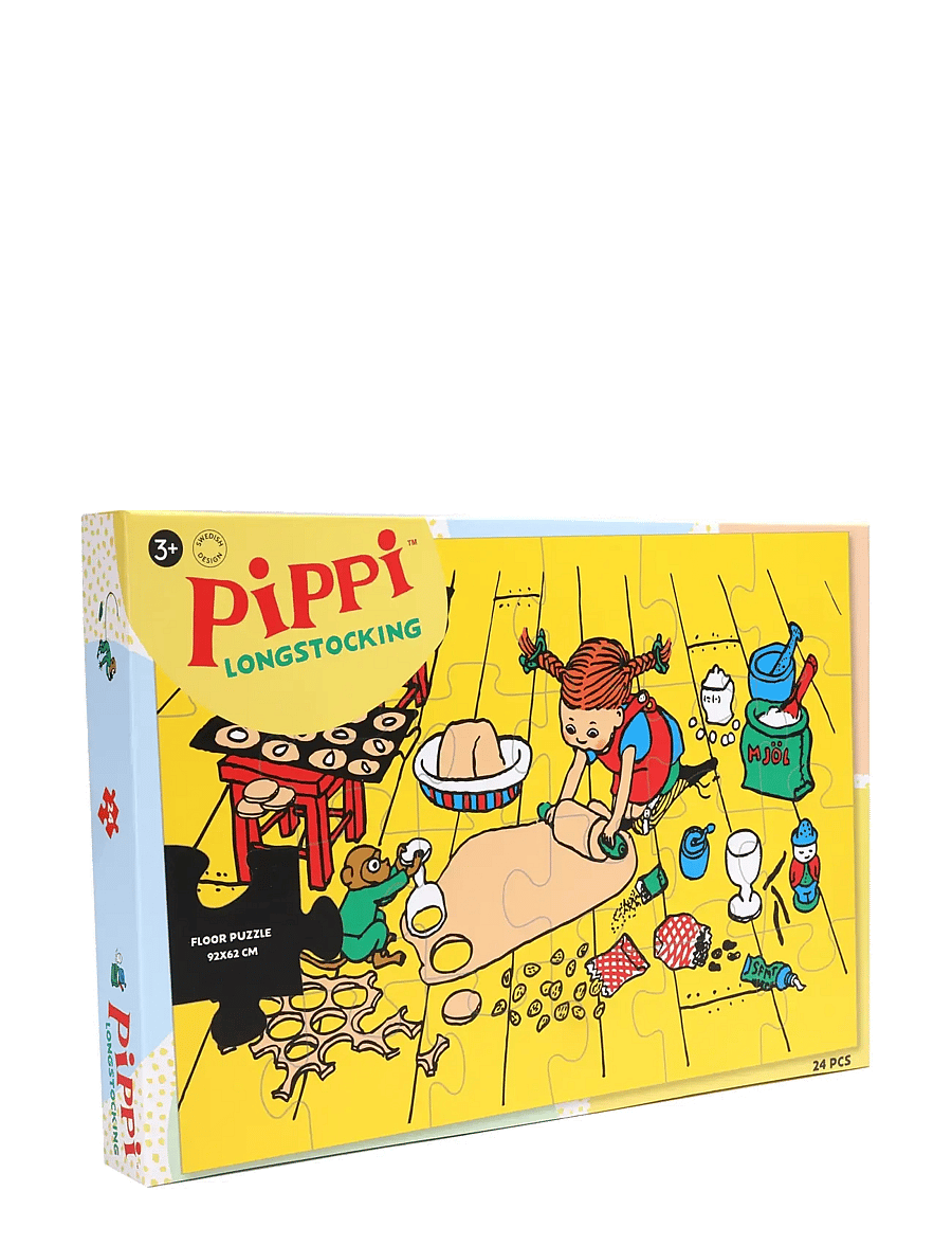 Micki Leksaker - PIPPI GOLVPUSSEL, 24 BITAR - classic puzzles - multi - 2