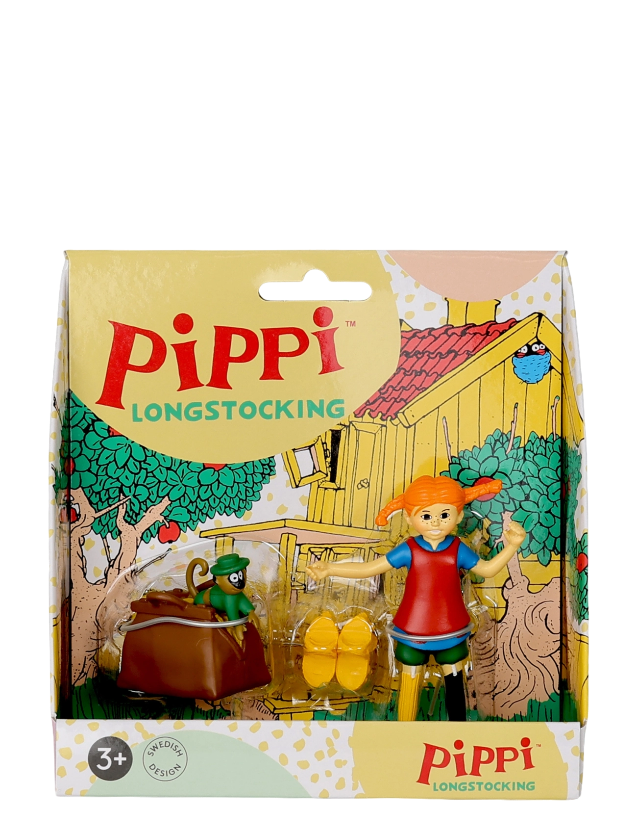 Micki Leksaker - PIPPI LANGSTRØMPE-FIGURSÆT - julegaver under 300kr - multi - 1