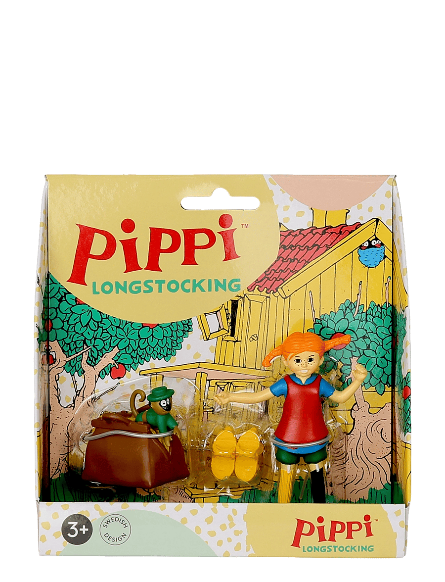 Pippi Långstrump - PIPPI LÅNGSTRUMP FIGURSET - film & sagofigurer - multi - 2