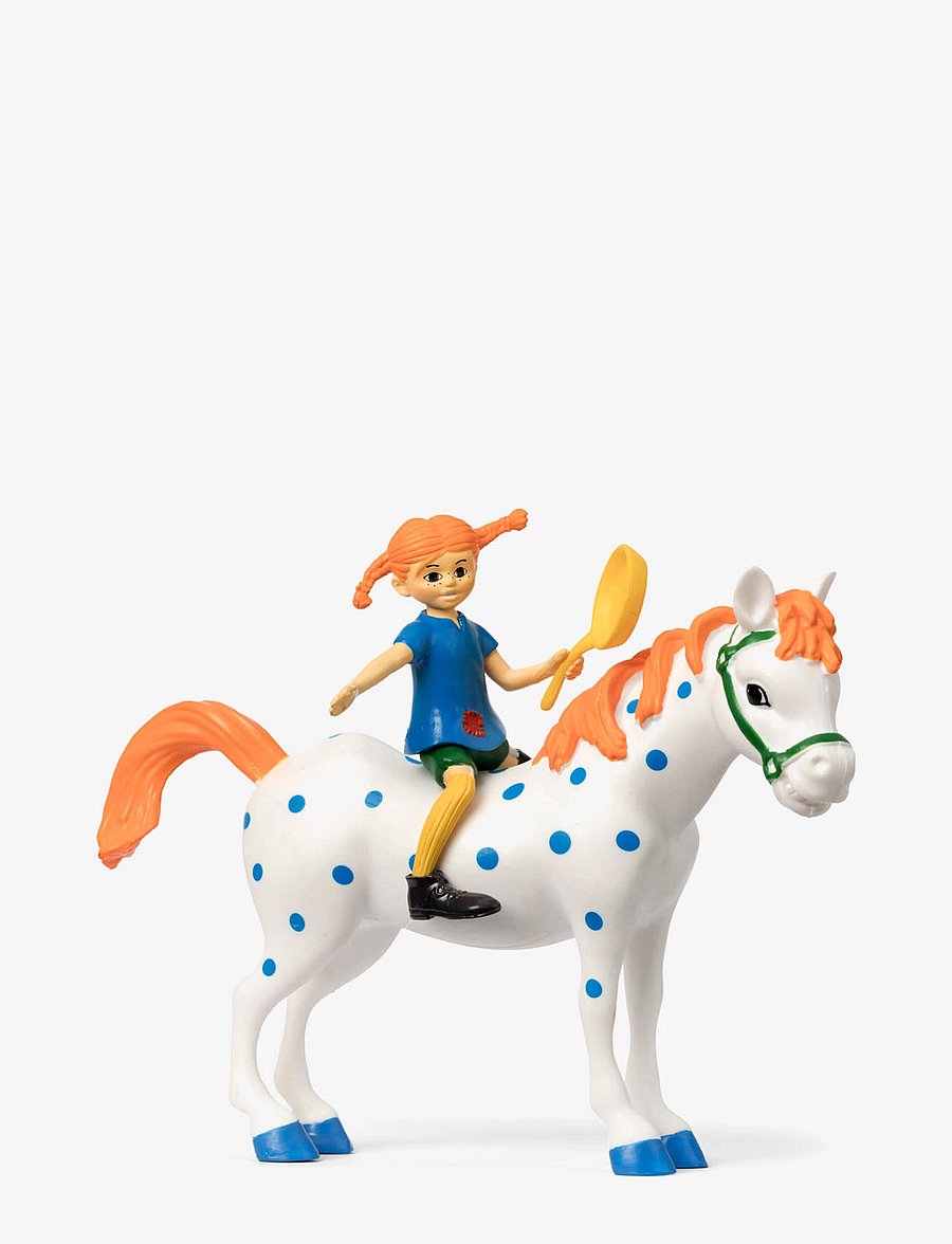 Pippi Longstocking - PIPPI & LILLA GUBBEN FIGURSET - kvikmynda- og ævintýrapersónur - multi - 1
